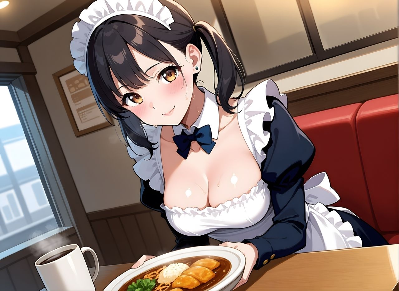 サンプル画像3:おきにのメイドが胸ちらでHな誘惑(AuroraStudio) [d_491210]