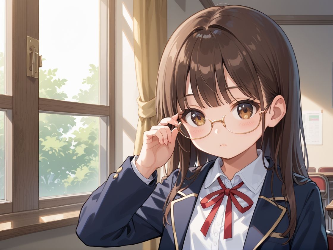 サンプル画像1:メガネっ子といちゃラブ生ハメ中出し(いちごれもん) [d_491232]