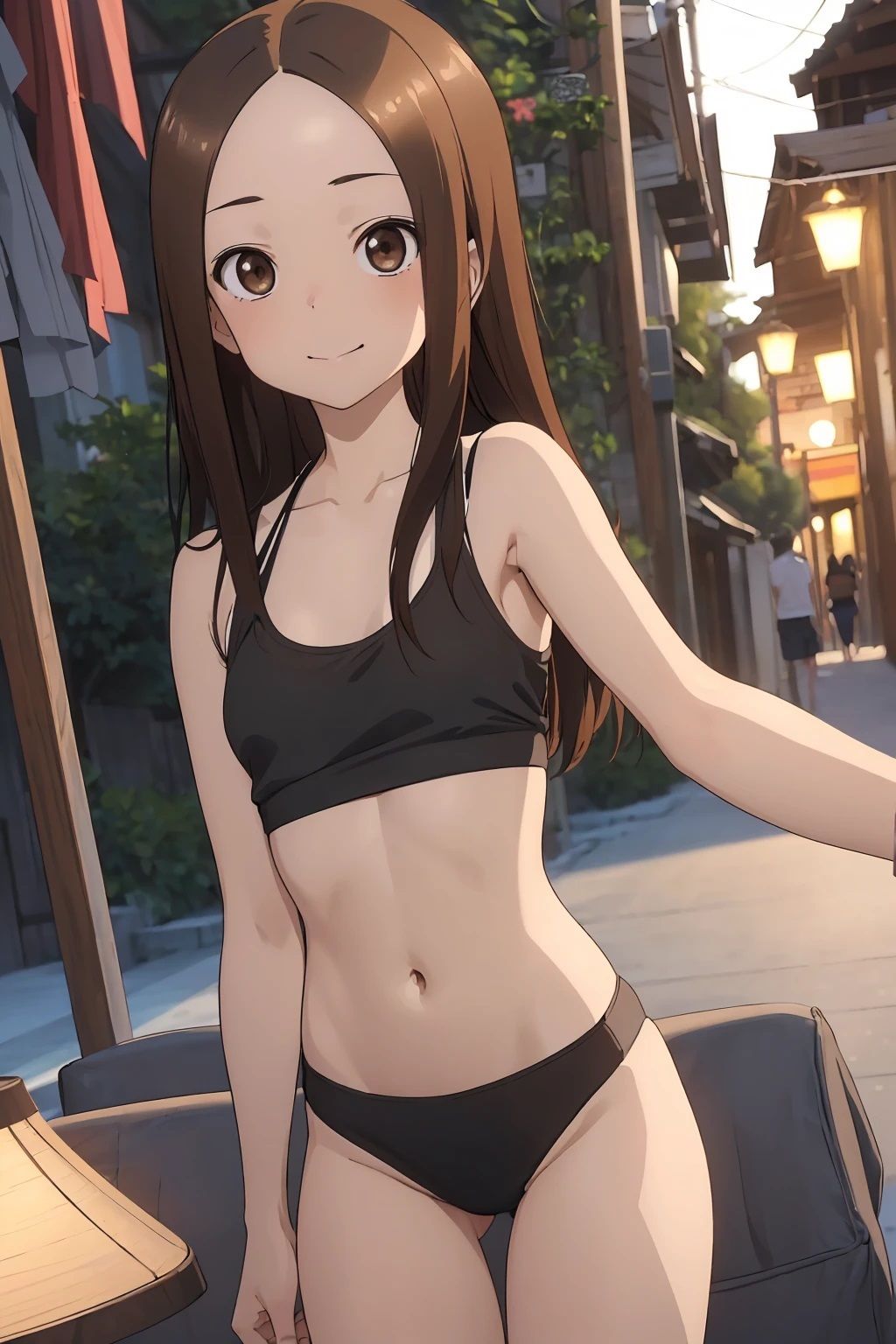 サンプル画像1:高〇さん  黒ビキニ（62枚）(ひぐまアート) [d_491240]