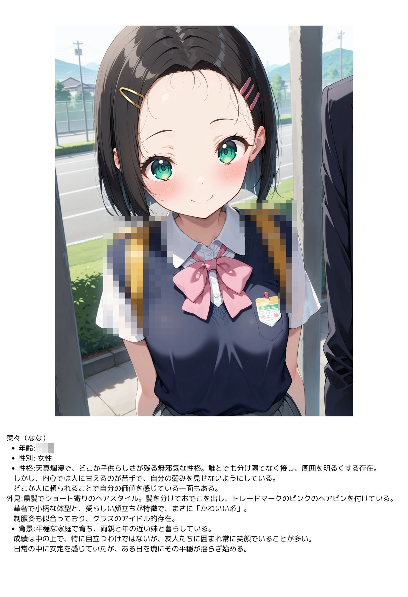 サンプル画像1:狙われた女子校生(eeAI) [d_491242]