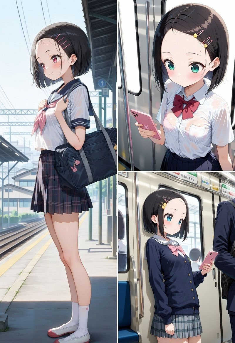 サンプル画像3:狙われた女子校生(eeAI) [d_491242]