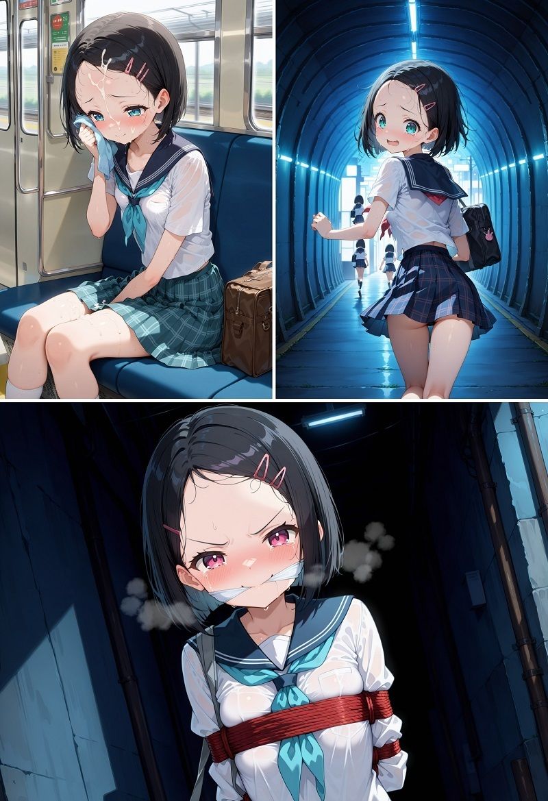 サンプル画像5:狙われた女子校生(eeAI) [d_491242]