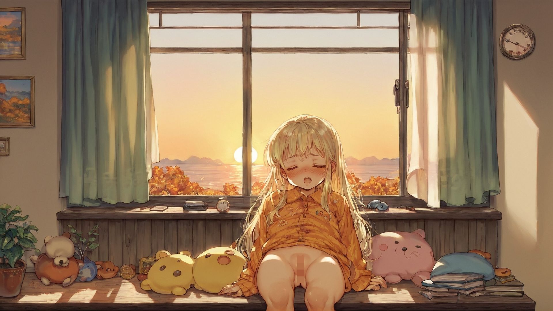 サンプル画像2:おためし版夕暮れアンニュイドール(AIトリップ) [d_491246]