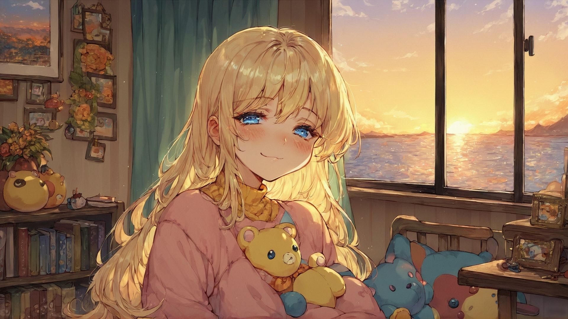 サンプル画像3:おためし版夕暮れアンニュイドール(AIトリップ) [d_491246]