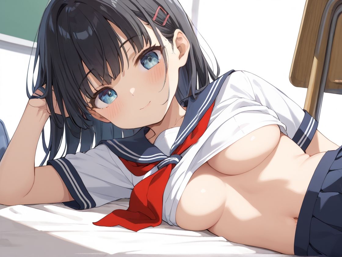 サンプル画像4:催●アプリで中出し支配〜クラスの女子に強●種付け〜(かわいいイチゴ) [d_491274]