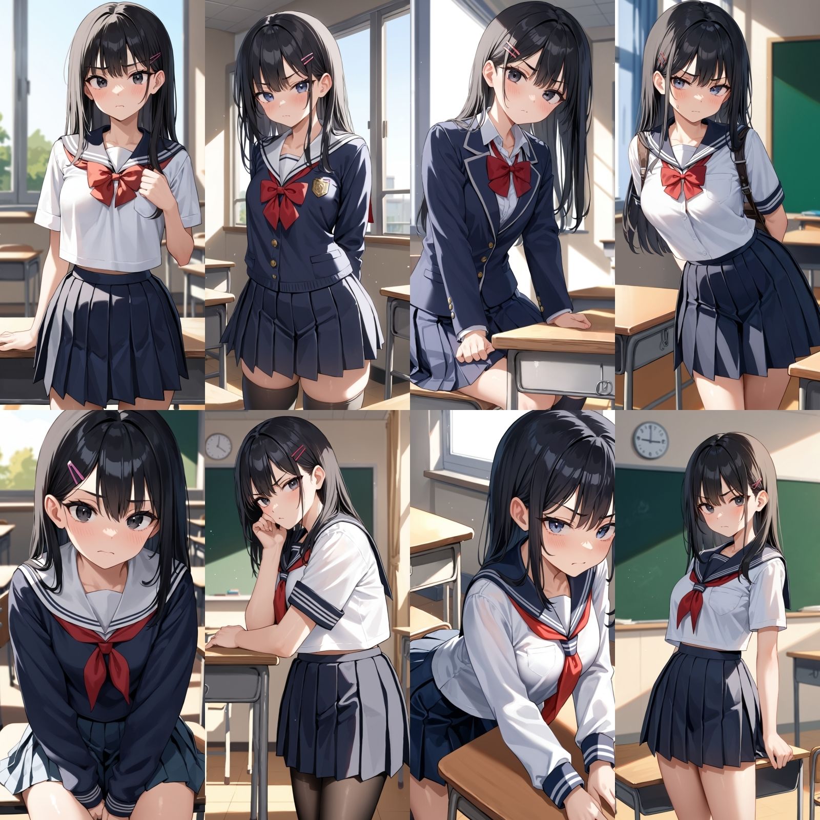 サンプル画像1:嫌がる女子〇生をレ〇プ -弱みを握りやりたい放題-【500枚】(女子高生) [d_491288]