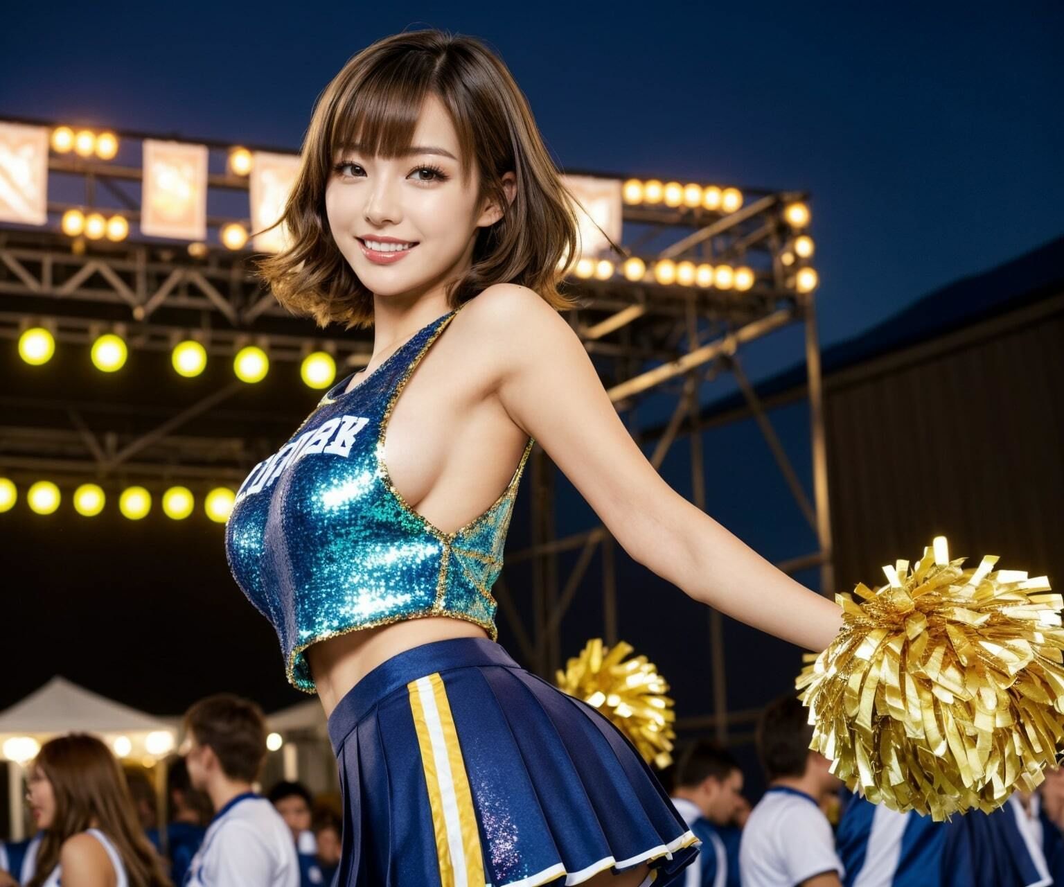 サンプル画像3:チアガールエロ写真集_可愛いギャルがチアリーダーに！ドキドキが止まらない？！セクシーでエッチな画像集(エロココ！) [d_491297]