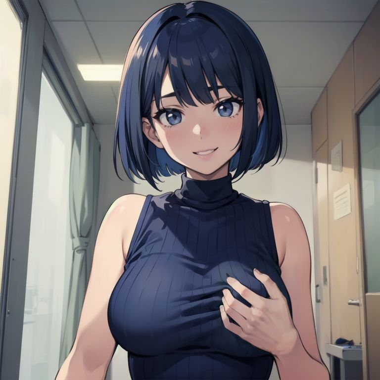 サンプル画像1:ニットぱいをめしあがれ(ブルマドンナ) [d_491304]