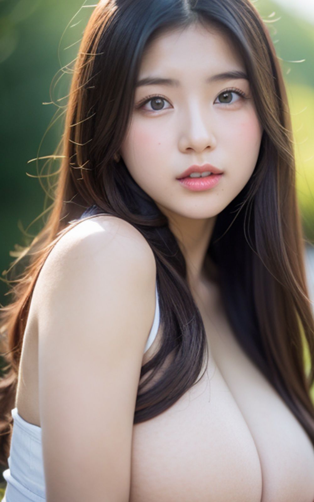 サンプル画像4:巨乳ぎりぎり美女【AIグラドル編集部vol.176】(AI美女出版) [d_491338]