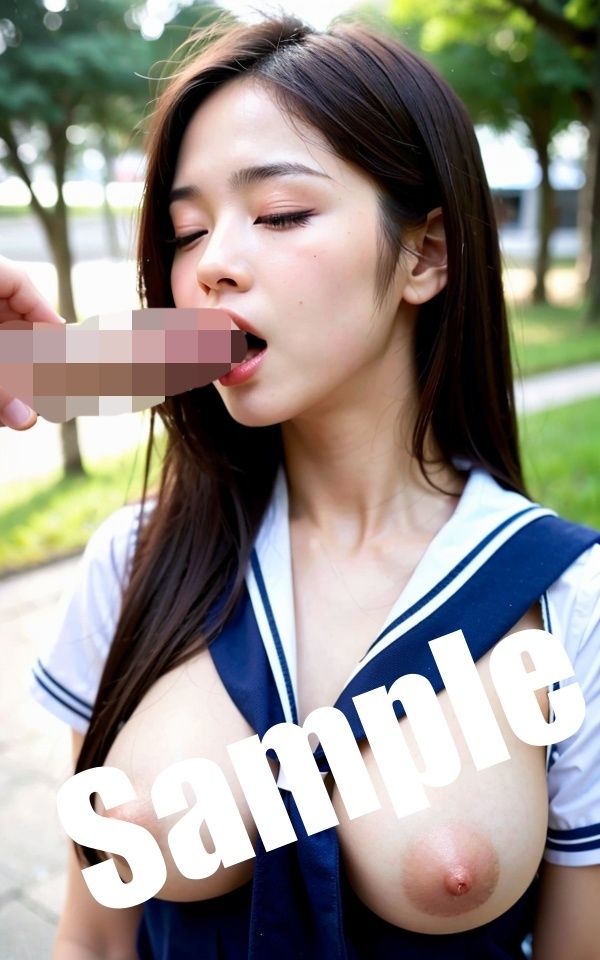 サンプル画像6:露出系・制服撮影会・続編 Vol2.巨乳モデル編(痴女ステンドグラス) [d_491387]