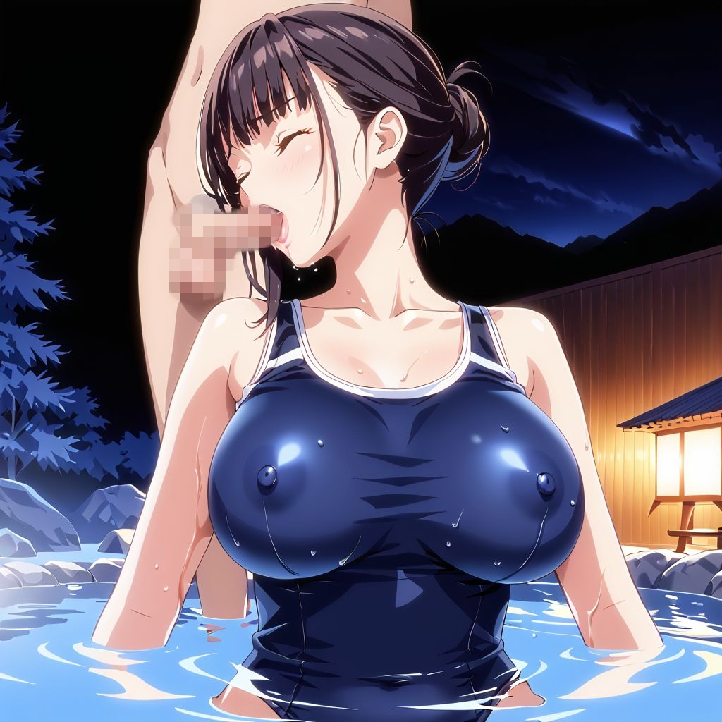 サンプル画像4:温泉スク水ギャラリー(うるわし校房) [d_491414]