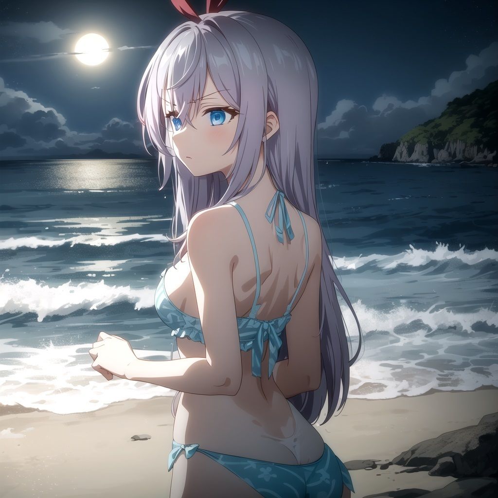 サンプル画像1:デレないロシア美少女と外出したら、俺がデレてしまった 浜辺編(同藍) [d_491465]