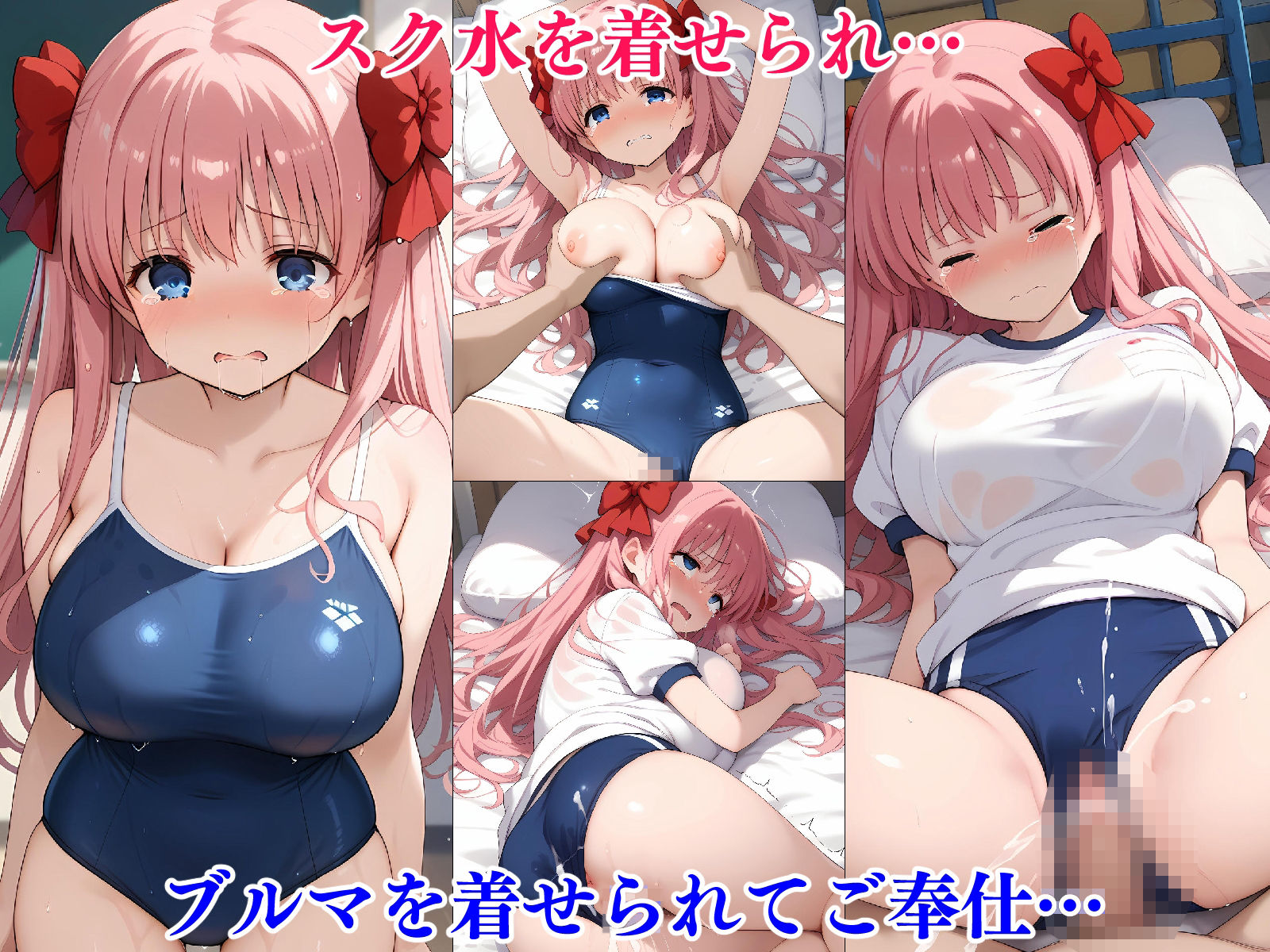 サンプル画像3:脅され泣きじゃくり原〇和(ギジミン) [d_491501]