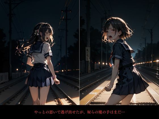 サンプル画像5:強●列車(AI美女開発部) [d_491519]