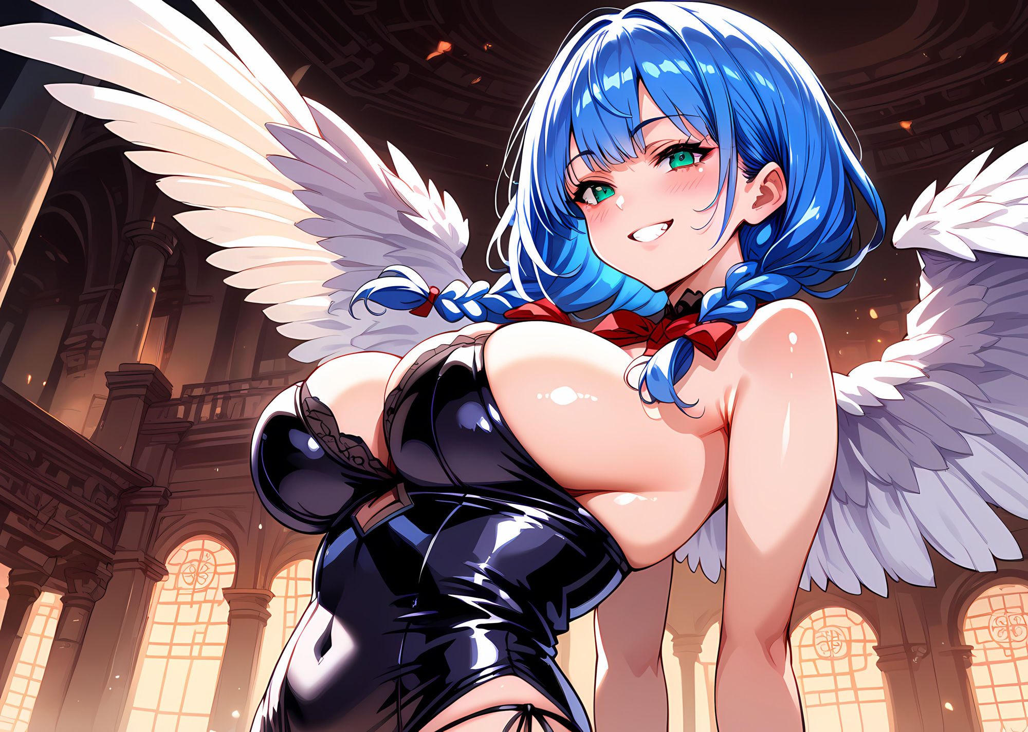 サンプル画像2:【4K 300枚】天使だって孕められたい2(バステトの館) [d_491573]