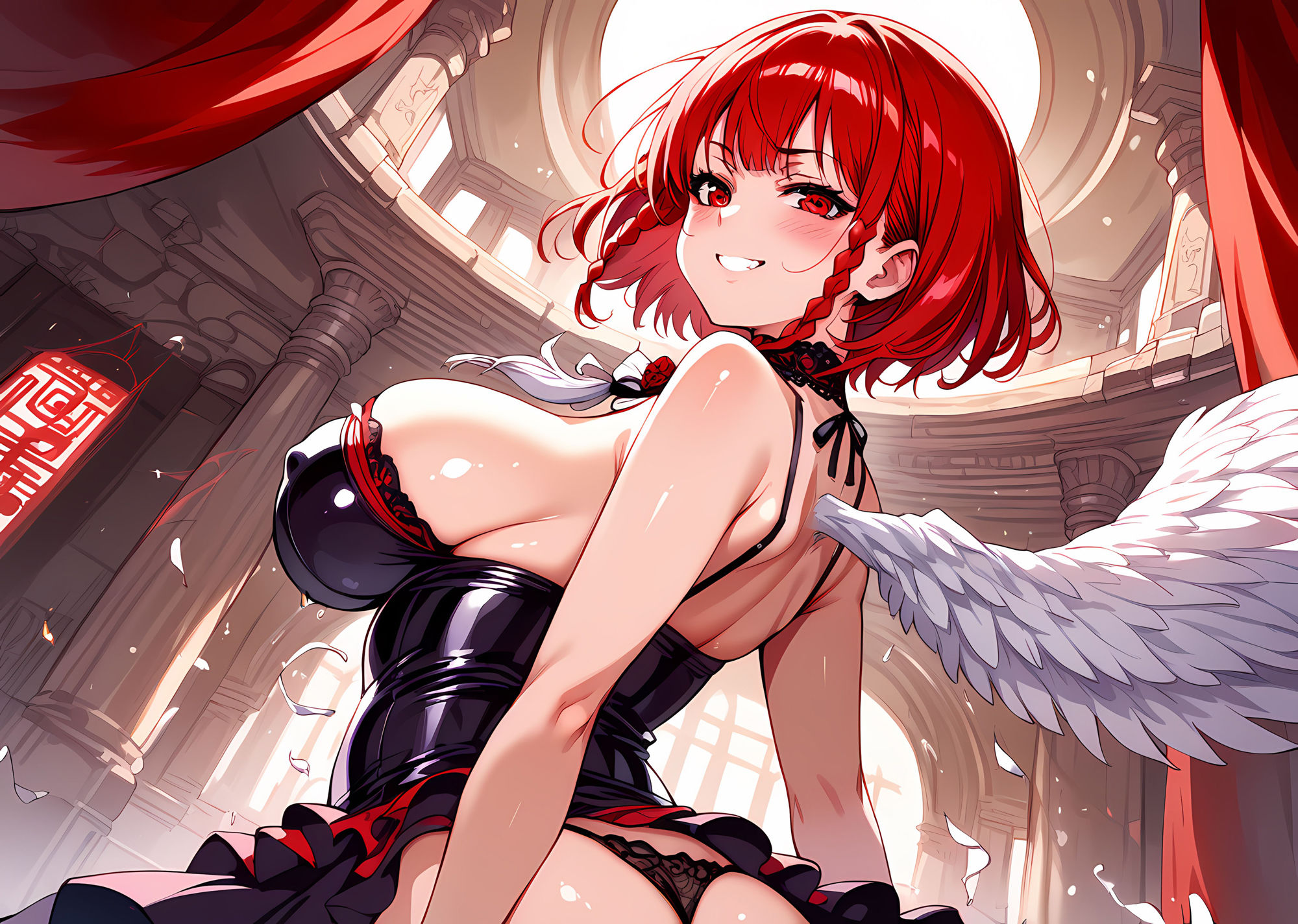 サンプル画像2:【4K 300枚】天使だって孕められたい5(バステトの館) [d_491584]