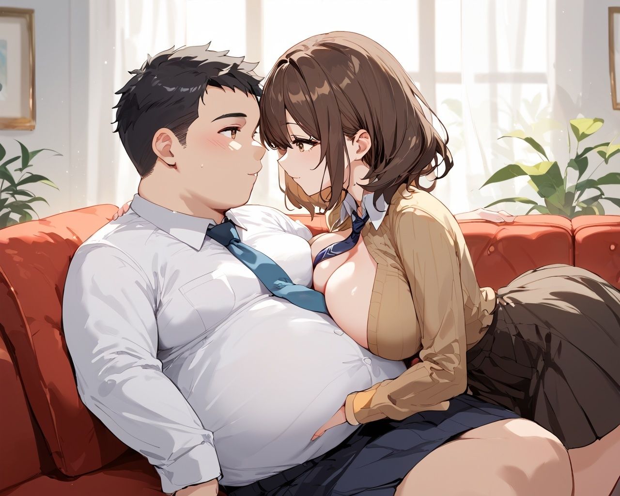 サンプル画像2:ムチムチボディの爆乳人妻 コスプレ不倫SEXにハマる(とろとろ出版) [d_491588]