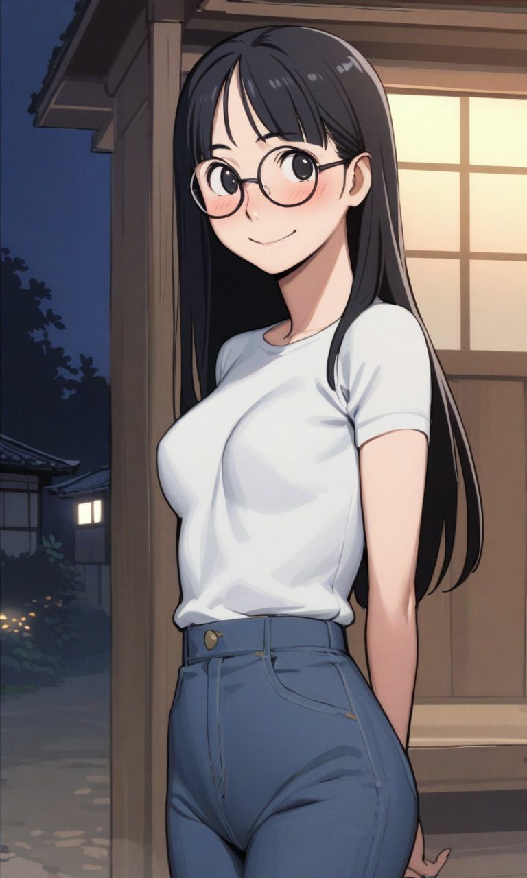 サンプル画像1:田舎の地味子さんと生エッチ。(ハラメウメ) [d_491616]