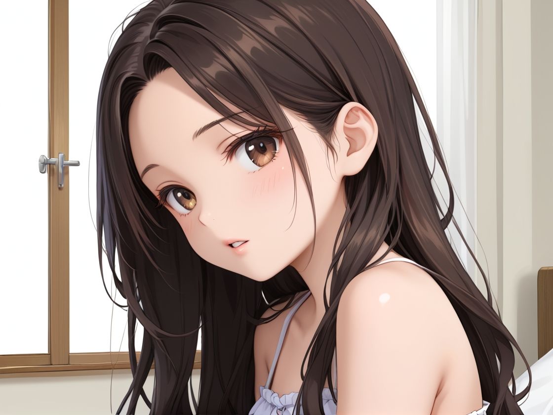 サンプル画像1:寝ている巨乳人妻のお尻に後ろから種付けする(妄想日記) [d_491635]