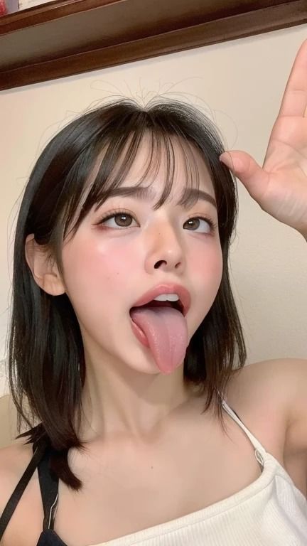 サンプル画像3:アヘ顔がエロすぎる彼女集50選(AI) [d_491637]