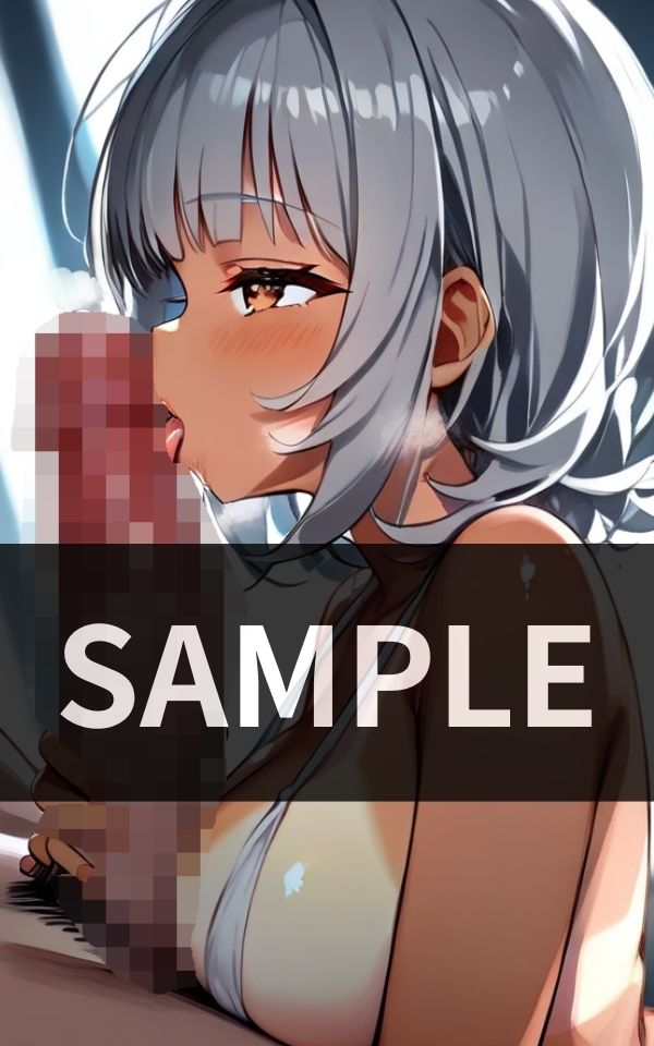 サンプル画像4:我慢汁ダラダラ！ 裏筋を攻める ソフトフェラで弄ばれ 敢えなく射精させられる(ダーリンナイト) [d_491666]