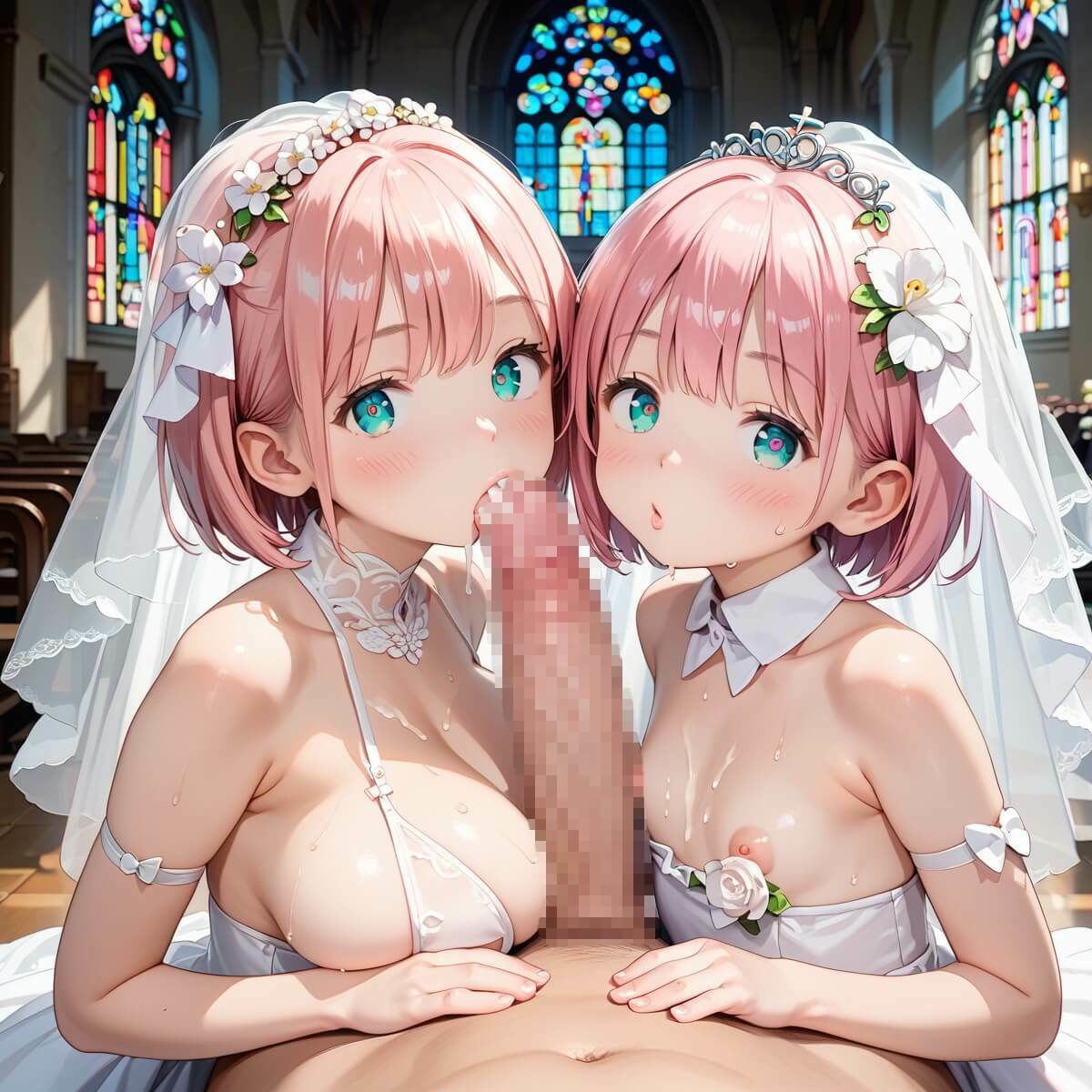 サンプル画像5:寝取られた美しき花嫁〜式当日に骨抜きに〜6【厳選CG230枚収録】(女神プロダクション) [d_491676]