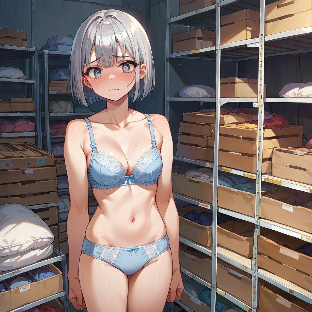 サンプル画像2:万引き少女全裸贖罪(ティッシュのご用意を) [d_491691]