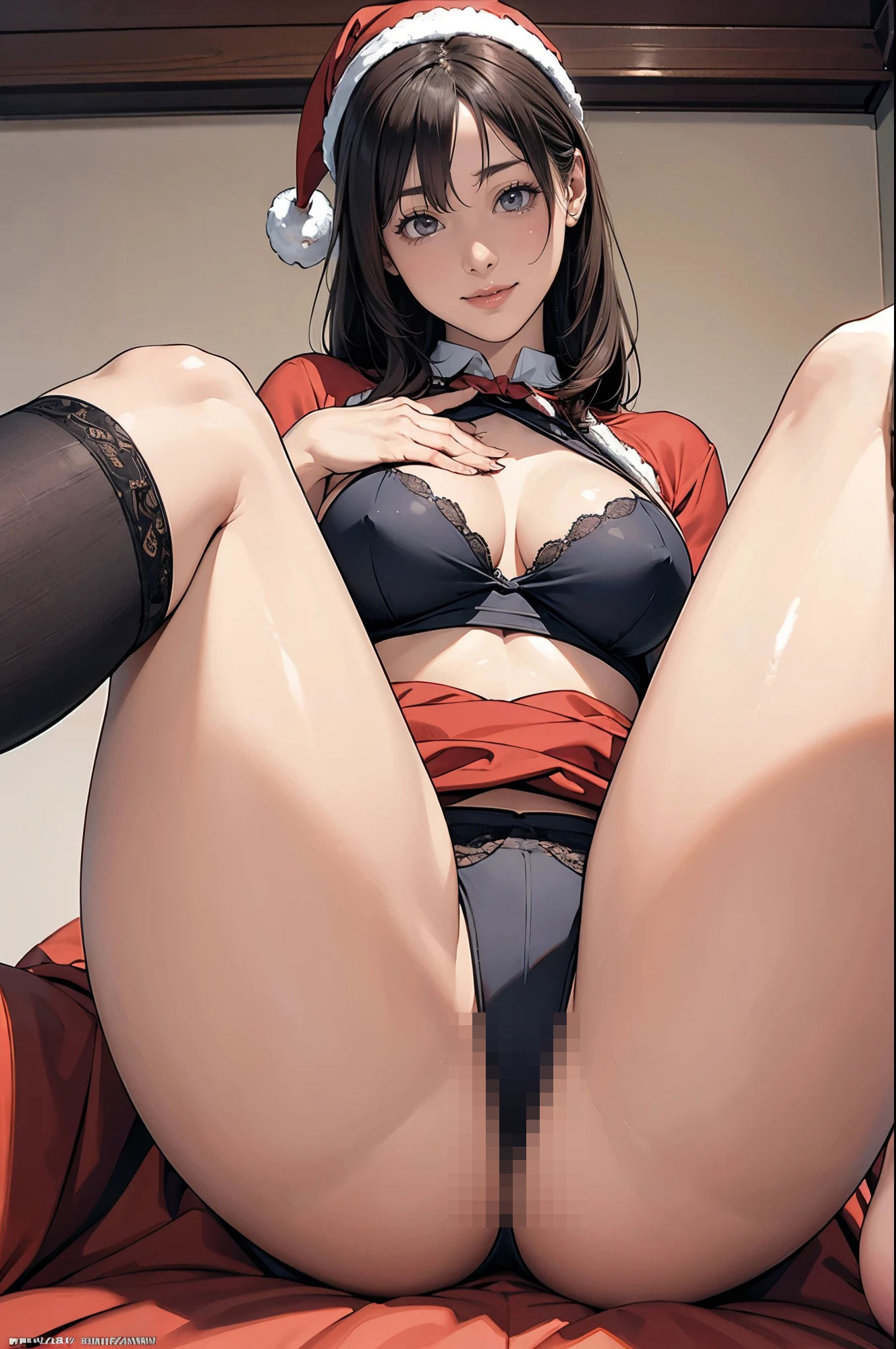 サンプル画像6:サンタなお姉さんと「性なる夜」を過ごしたい。(GOLD WIN.) [d_491815]