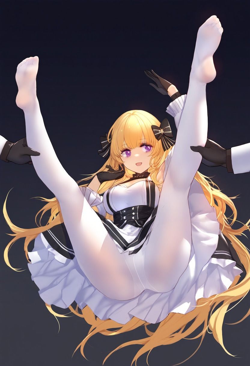 サンプル画像1:白パンスト舐め舐め(潮吹きジョニー) [d_491816]