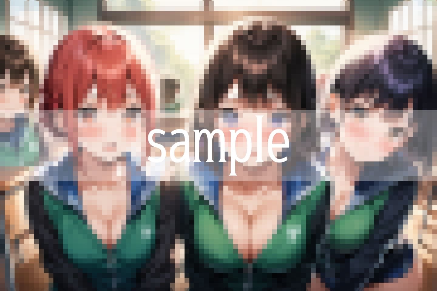 サンプル画像4:むっちりすけべ学園にようこそ！(トゥナイト出版) [d_491892]