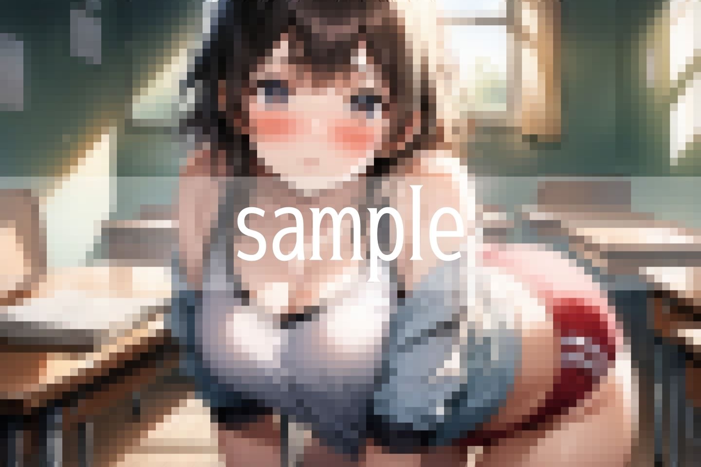 サンプル画像5:むっちりすけべ学園にようこそ！(トゥナイト出版) [d_491892]