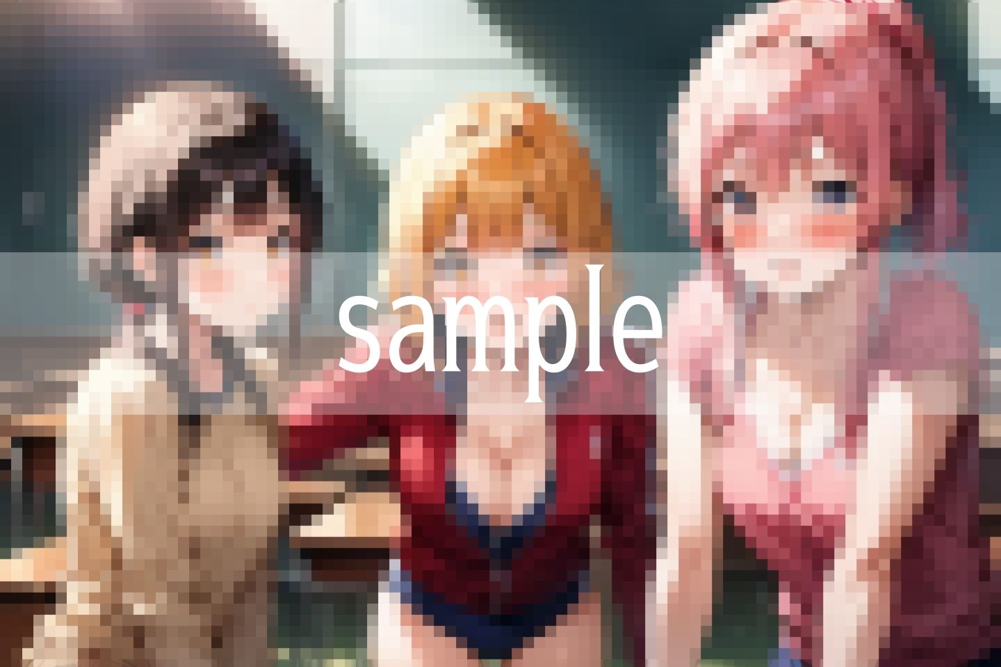 サンプル画像6:むっちりすけべ学園にようこそ！(トゥナイト出版) [d_491892]