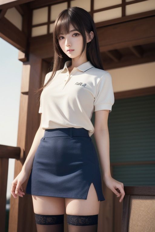 サンプル画像2:AI美女写真集「街角美女」Vol.4(駄馬) [d_491904]