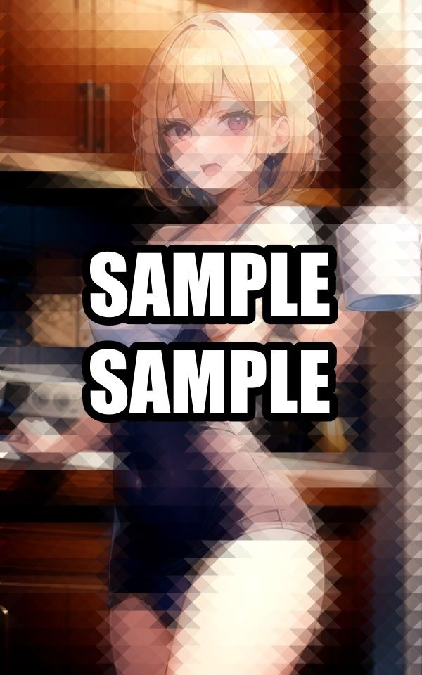 サンプル画像2:朝の目覚めにコーヒーはいかが？(ろんろん) [d_492146]