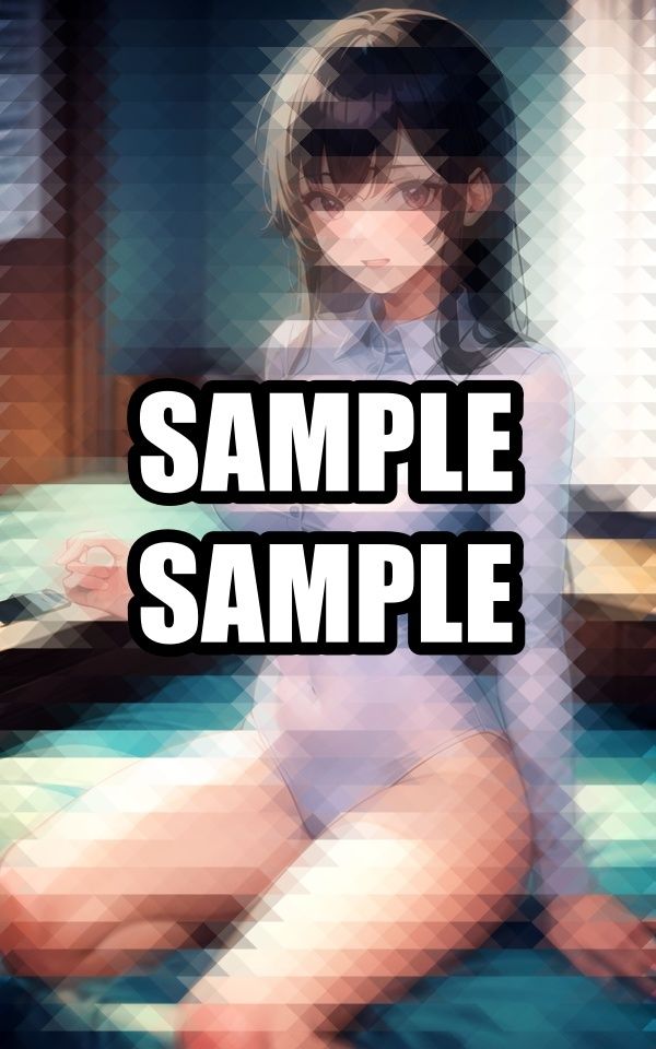 サンプル画像1:会社の先輩がシャツ姿で 誘惑してくる(AIラボラボ) [d_492151]