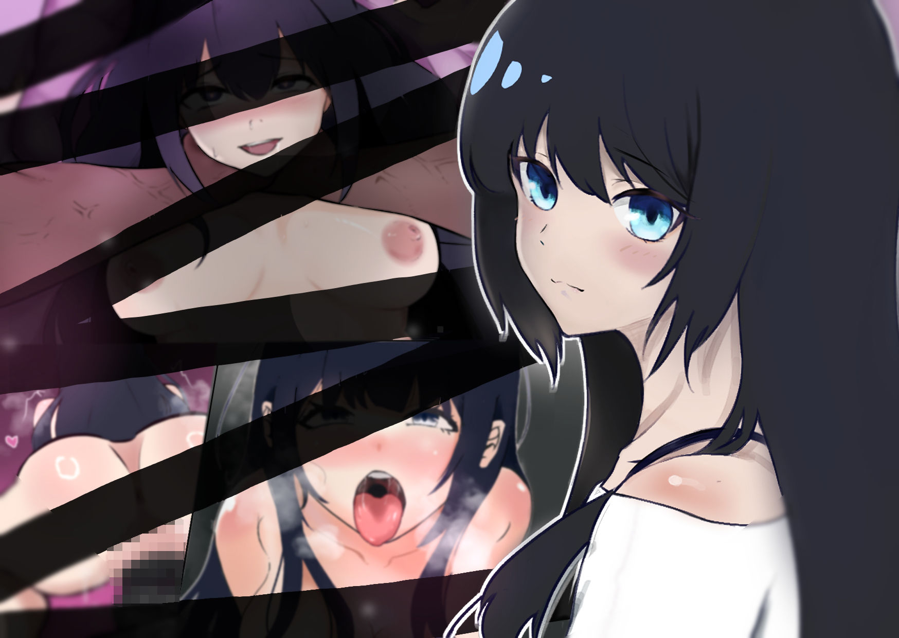 サンプル画像1:僕の知らないホントの彼女(練乳バナナ) [d_492173]