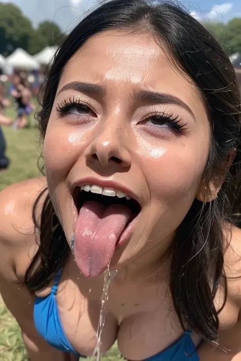 サンプル画像4:ザー待ちする美人のどえろいアヘ顔集(AI) [d_492185]