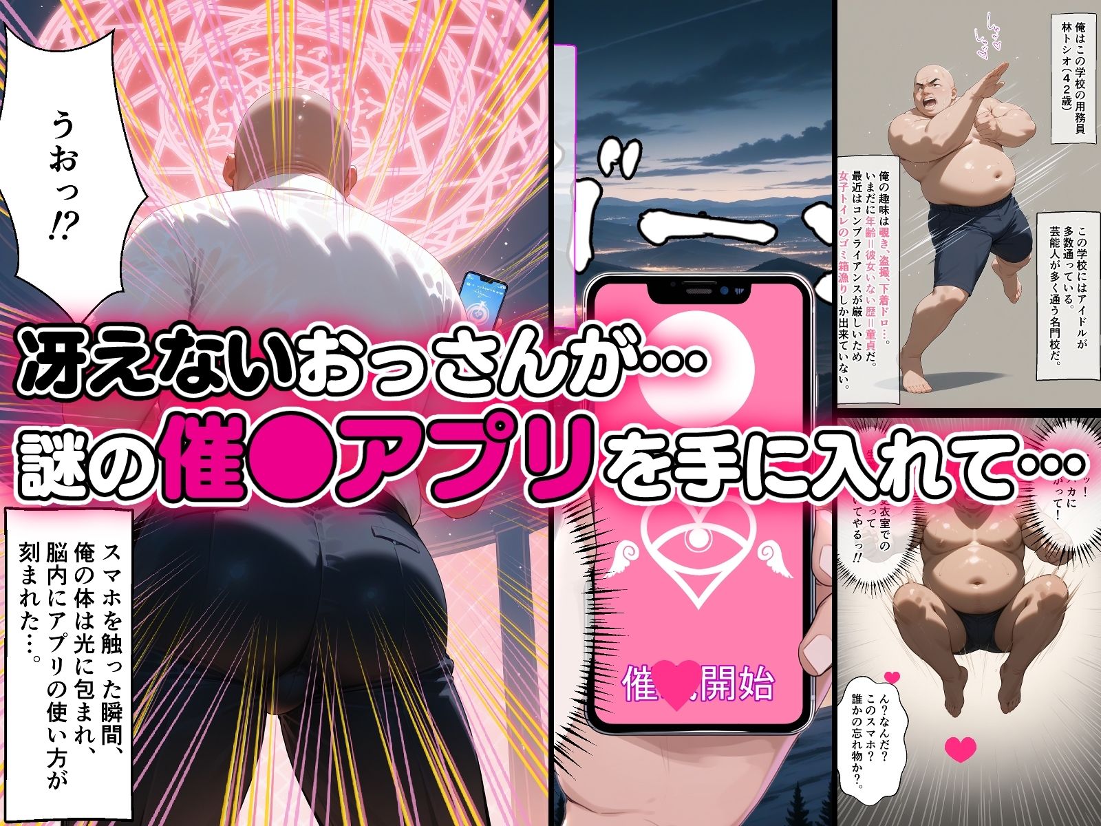 サンプル画像2:アイドル3人を催〇アプリで寝取って孕ませてみた 島〇卯月 櫻〇桃華 赤〇みりあ(ICBM STUDIO) [d_492262]