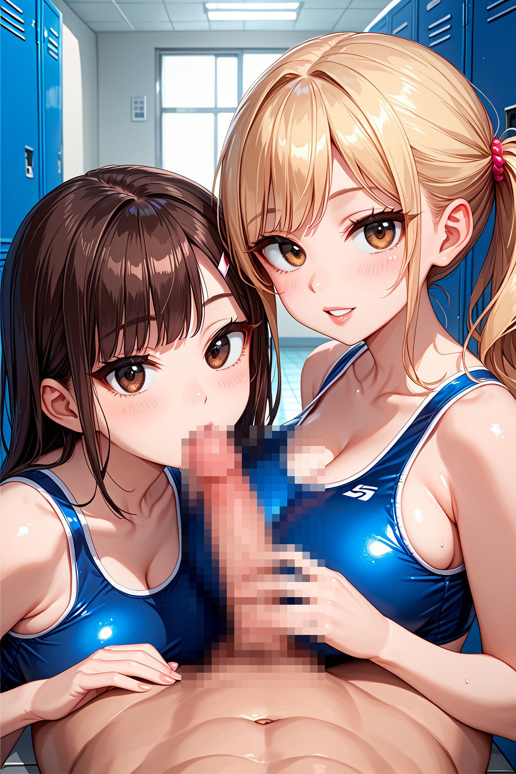 サンプル画像2:爆乳水泳部:処女強奪種付け性生活(きょほう) [d_492276]