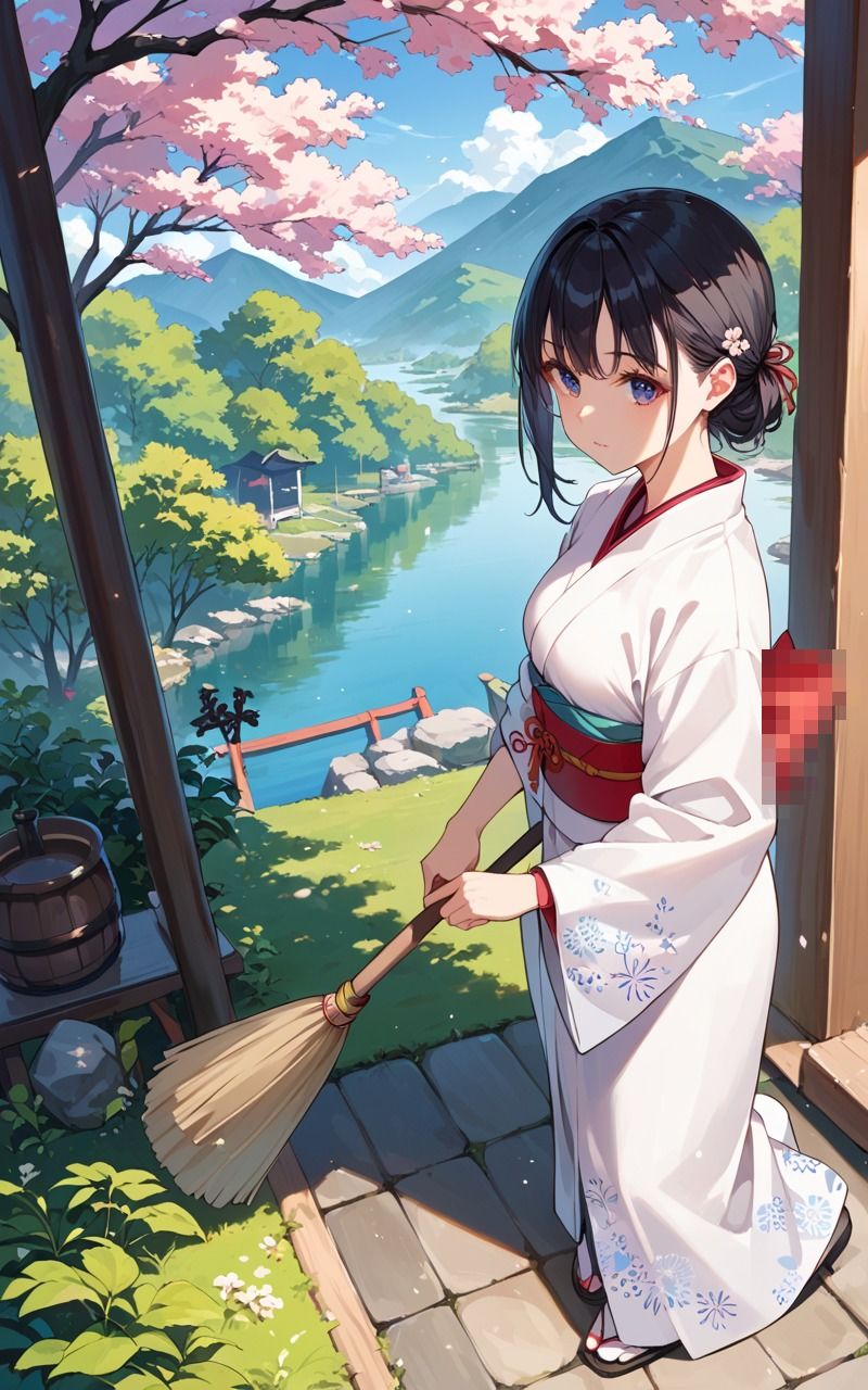 サンプル画像1:淫乱な女将の肉壺でご奉仕せっくす(ココナッツ) [d_492277]