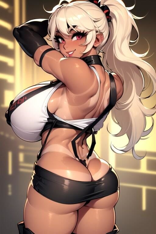 AIグラビアCG集 爆乳ギャルティファの画像4