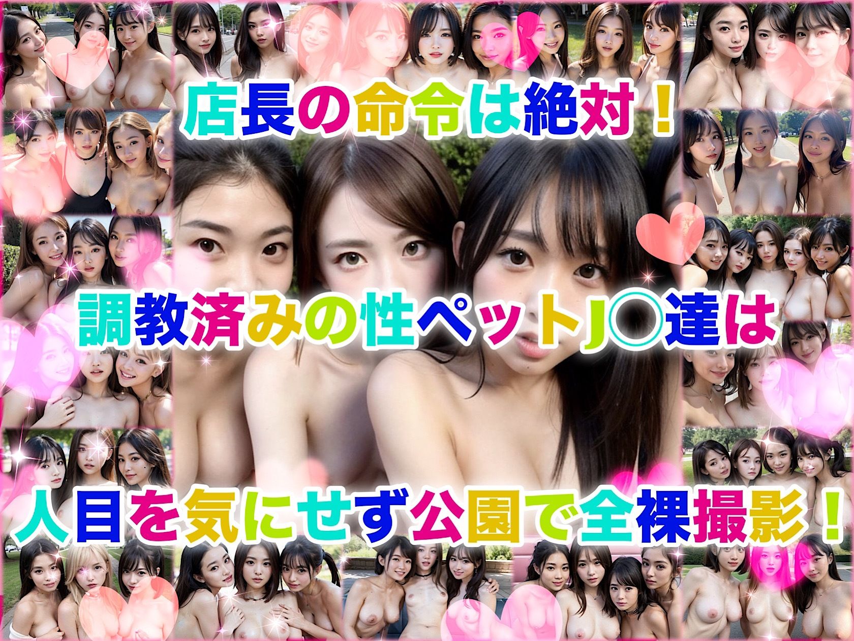 サンプル画像5:調教済み！清楚なバイトJ◯はみんな店長の従順な性ペット(店長の裏の顔) [d_492303]