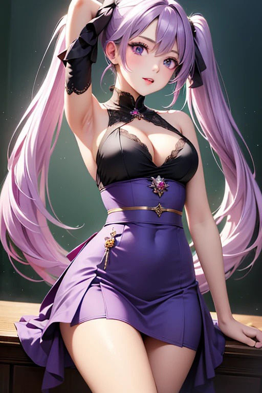 サンプル画像2:【AI美女:イラスト集4】AI Beauty: naked sexy women posters anime(Creator of AI Beauty) [d_492343]