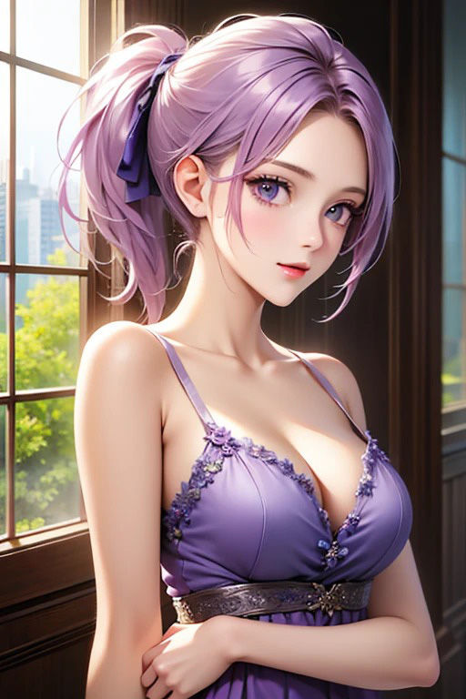 サンプル画像5:【AI美女:イラスト集7】AI Beauty: naked sexy women posters anime(Creator of AI Beauty) [d_492347]