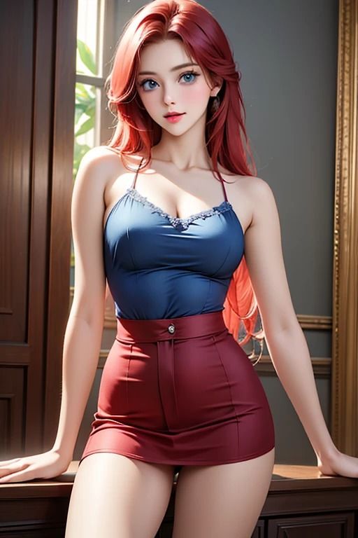 サンプル画像2:【AI美女:イラスト集16】AI Beauty: naked sexy women posters anime(Creator of AI Beauty) [d_492521]