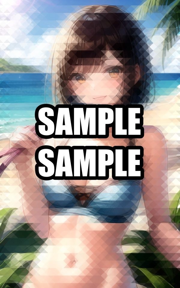 サンプル画像2:開放的なトロピカル美女(さささ) [d_492523]