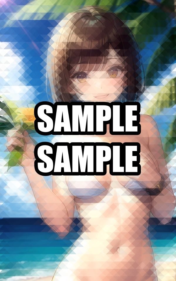 サンプル画像3:開放的なトロピカル美女(さささ) [d_492523]