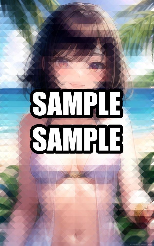 サンプル画像5:開放的なトロピカル美女(さささ) [d_492523]