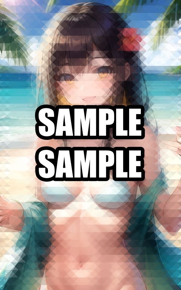 サンプル画像6:開放的なトロピカル美女(さささ) [d_492523]