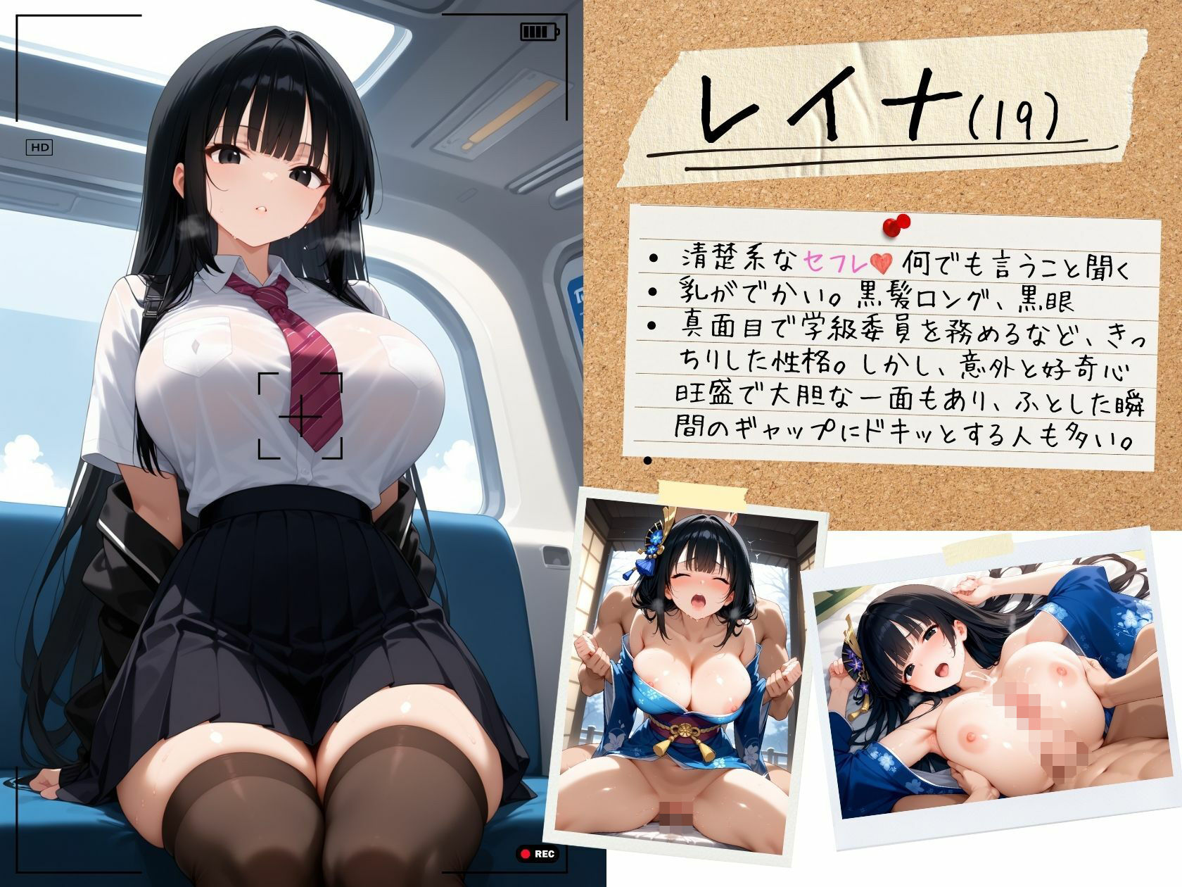 サンプル画像4:お正月にセフレ達の生ハメ写真公開します 〜4人を晴れ着姿で〜 ロング版(J Butterfly) [d_492683]